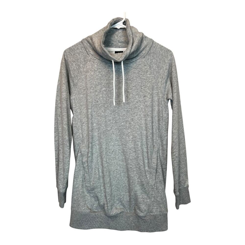 New Balance Sweatshirt Pullover Casual Athleisure Comfy Cozy XS Gray Oversized